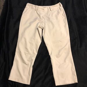 Women’s Nike Capri khaki golf pants size 6